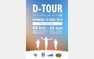 résultats DTOUR 45 ET CILAOS WOMEN TRAIL